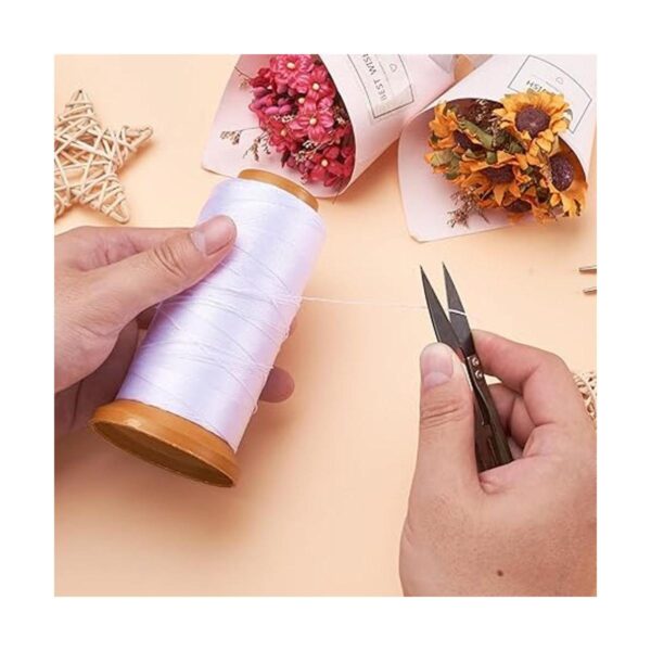 Hilo de coser de nailon de 0.020 in cordón de cuero de_5