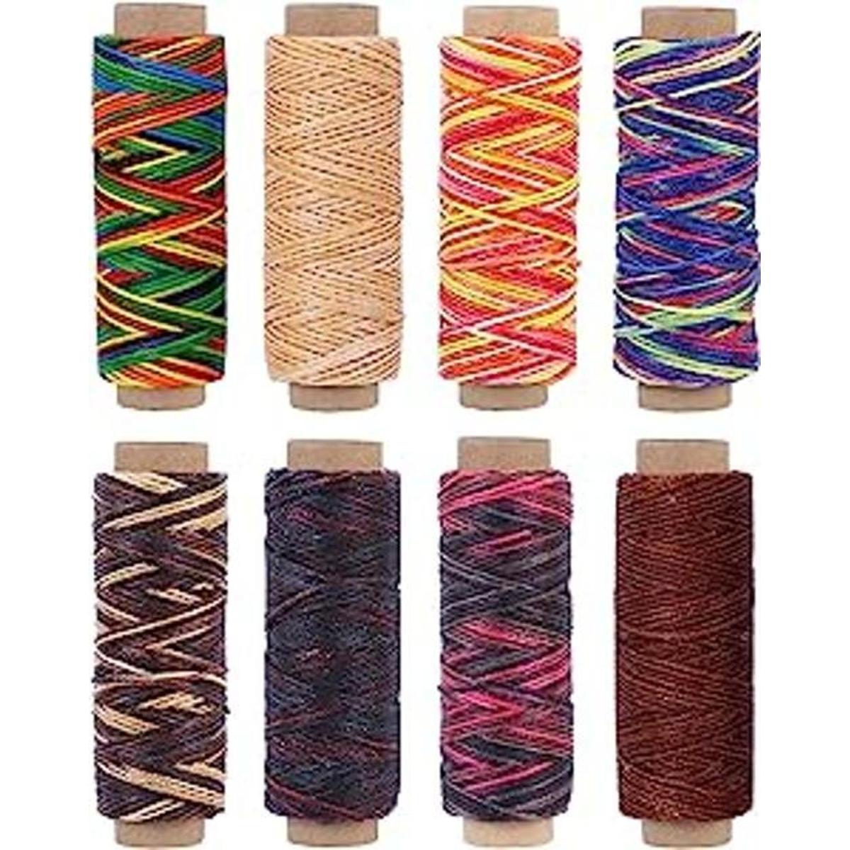 Hilo de piel de 8 colores 150D 0.039 in de hilo