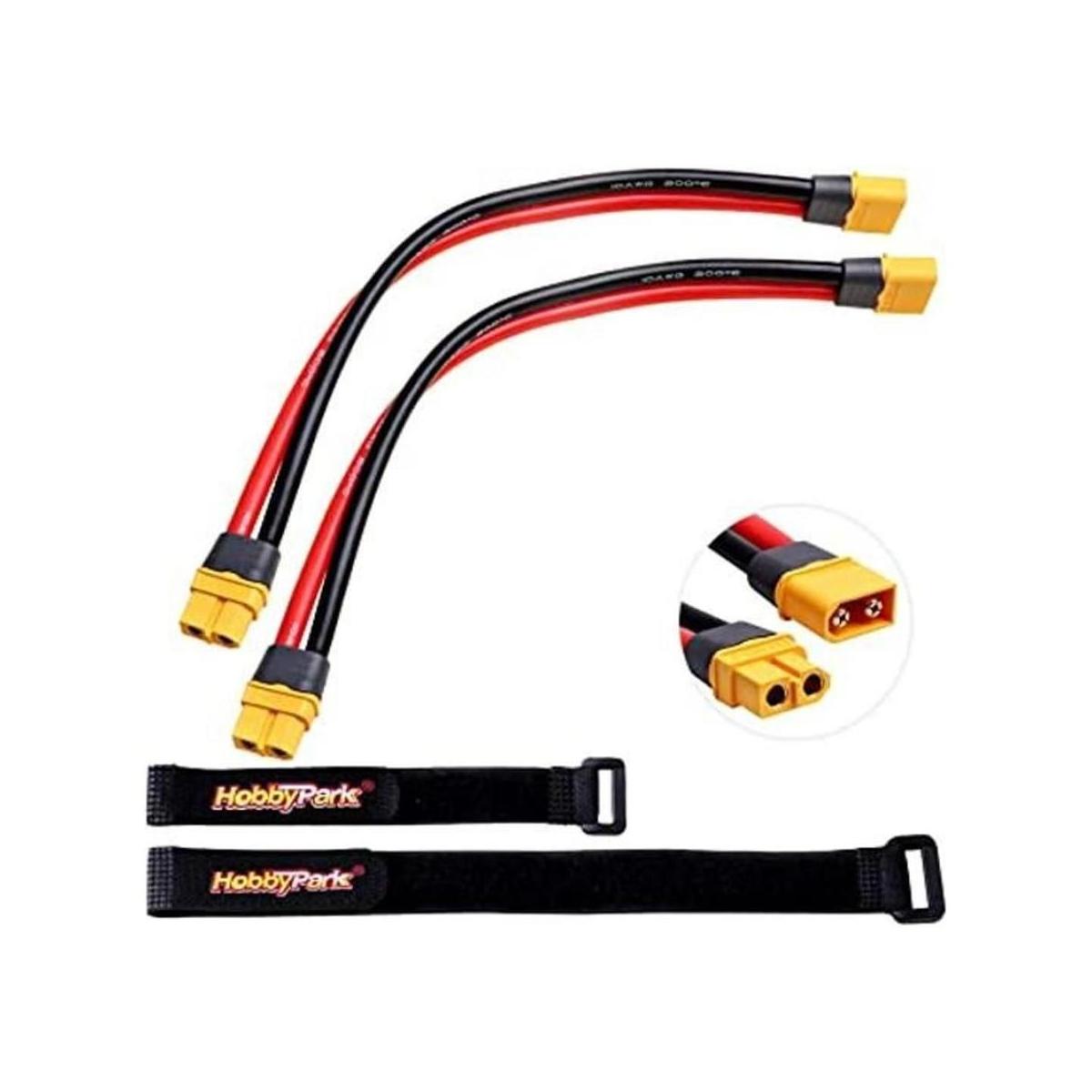 Hobbypark XT60 macho a hembra adaptadores conectores