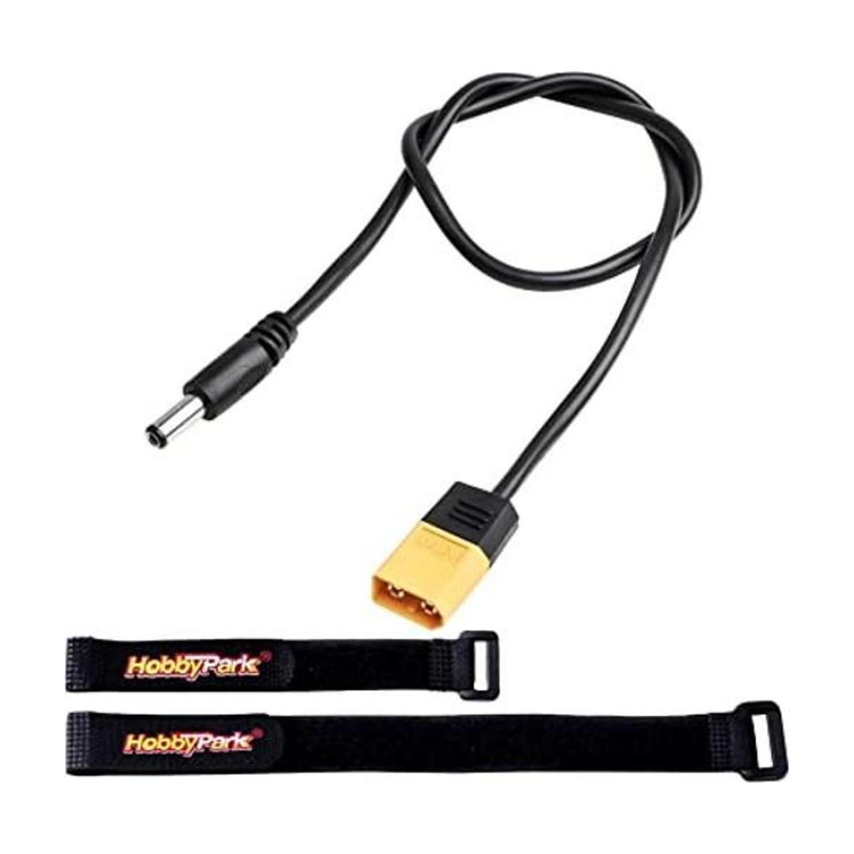 Hobbypark XT60 Cable de alimentación macho para soldador