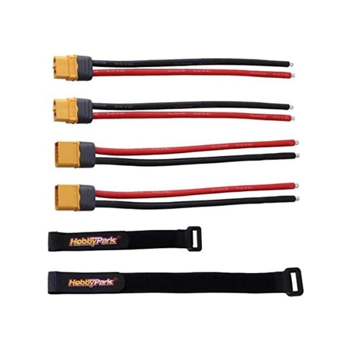 Hobbypark XT60H Cable de extensión macho y hembra