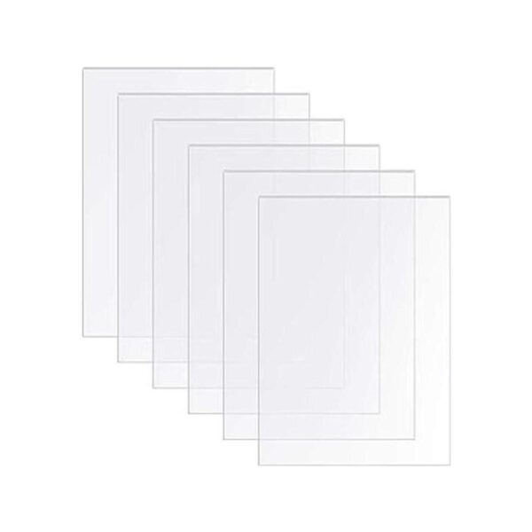 Hojas acrílicas transparentes de vidrio para pintar panel_1