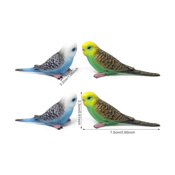 Honbay Figuras de pájaros artificiales en miniatura para