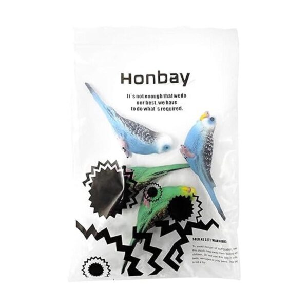 Honbay Figuras de pájaros artificiales en miniatura para