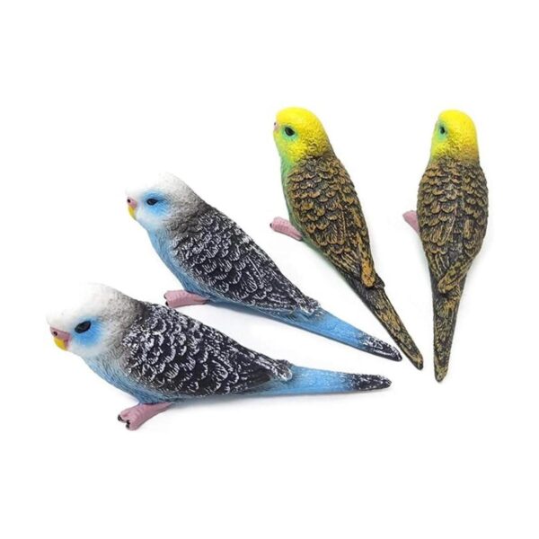 Honbay Figuras de pájaros artificiales en miniatura para