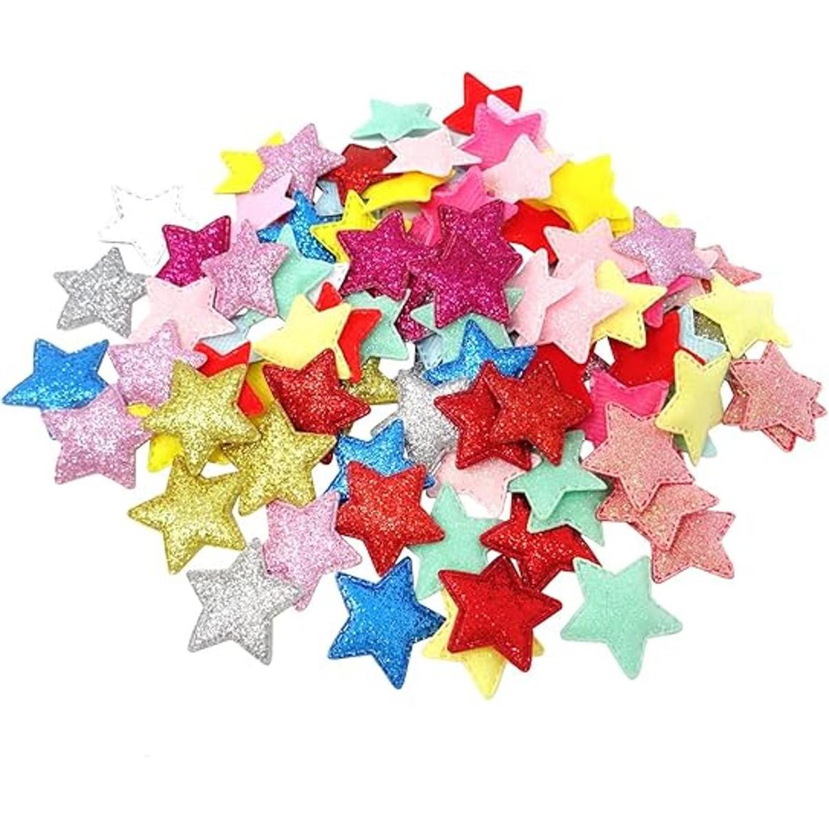 Honbay 100 piezas de parches con forma de estrella con