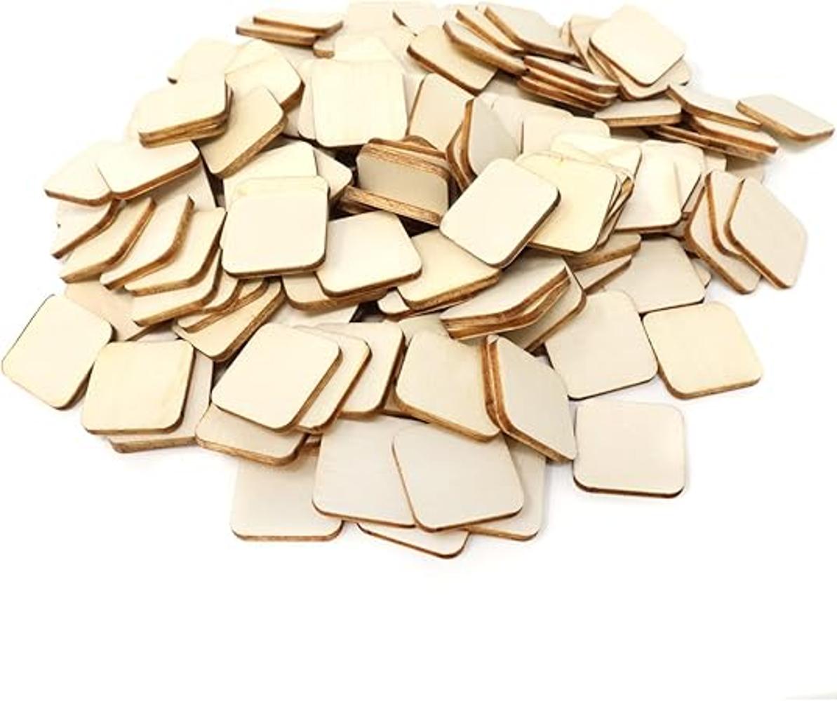 Honbay 200 piezas de 0.9 in0.9 pulgadas en forma cuadrada