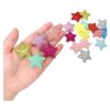 Honbay 100 piezas de parches con forma de estrella con_6