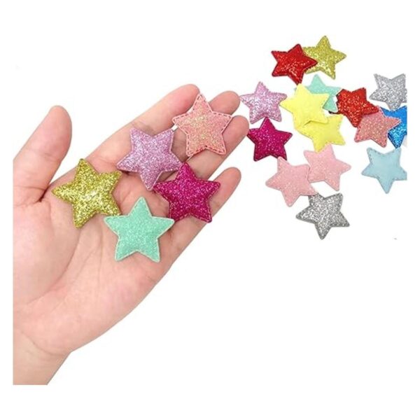 Honbay 100 piezas de parches con forma de estrella con_6