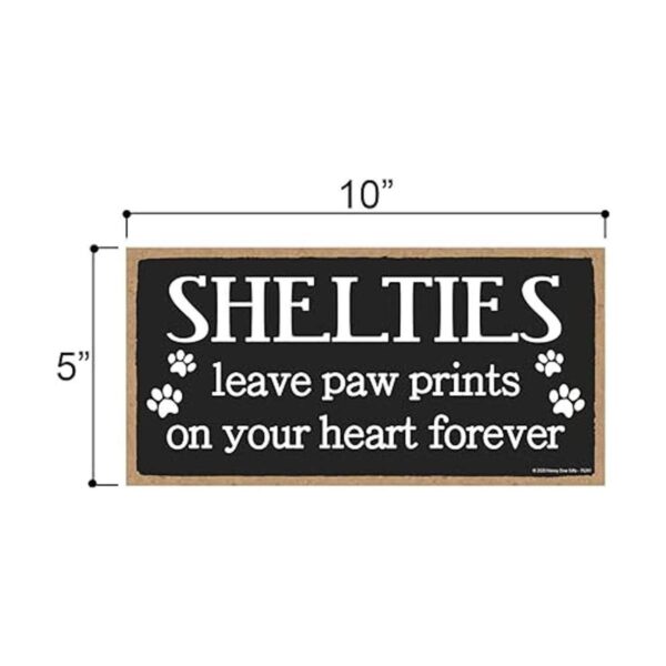 Honey Dew Gifts Cartel decorativo de madera con texto en_2