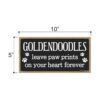 Honey Dew Gifts Placa decorativa de madera con diseño de_2