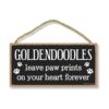 Honey Dew Gifts Placa decorativa de madera con diseño de_1