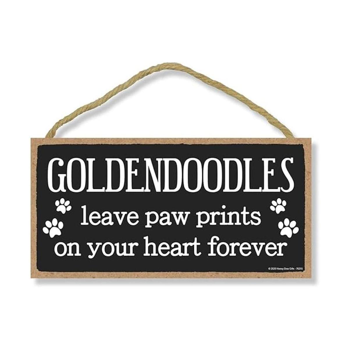 Honey Dew Gifts Placa decorativa de madera con diseño de