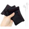 Honbay 4 bolsas de piel sintética para auriculares con