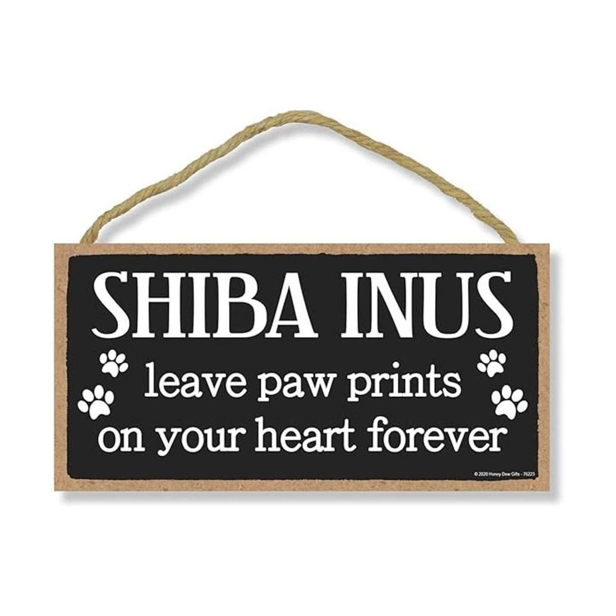 Honey Dew Gifts Shiba Inus Leave Paw Prints Cartel