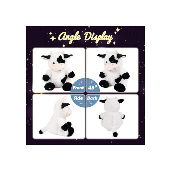 Hopearl Diario de peluche con luces LED de vaca de_3