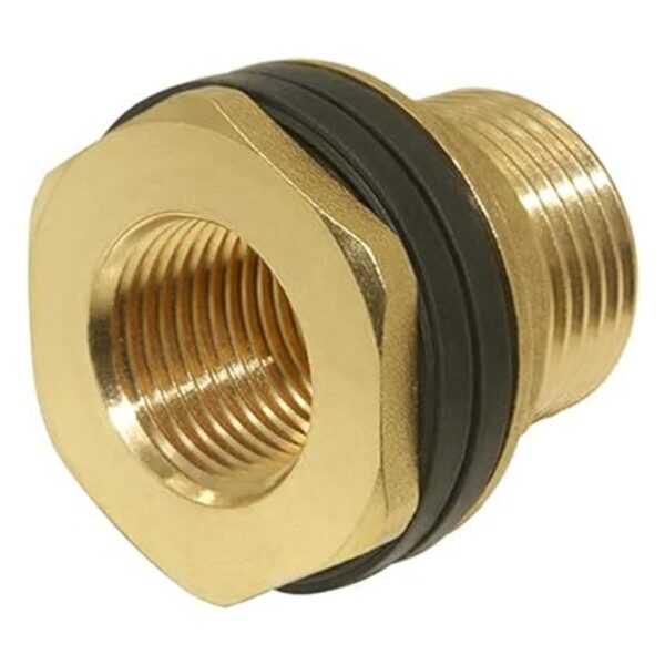 Hooshing Conector de tanque de agua roscado macho de 12_3