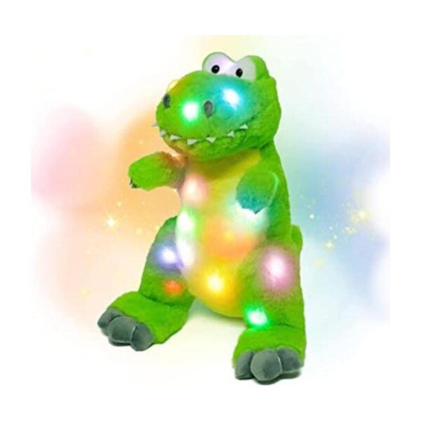 Hopearl Luces LED de dinosaurio de peluche TRex con luz de_1