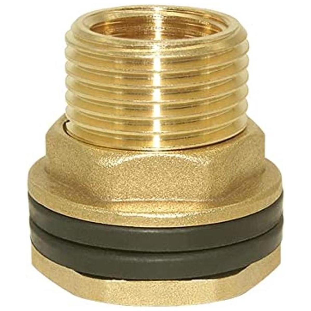 Hooshing Conector de tanque de agua roscado macho de 12