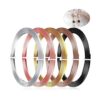 Hotop 5 rollos de alambre plano de aluminio anodizado_1