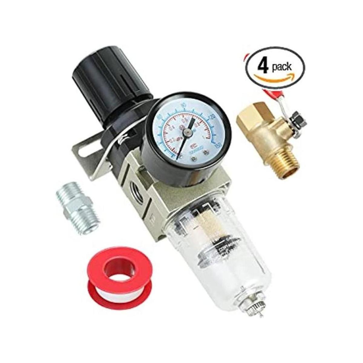 Hromee Combo regulador de filtro de compresor de aire de