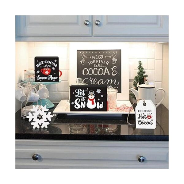 Huray Rayho Decoraciones navideñas para bandeja_2