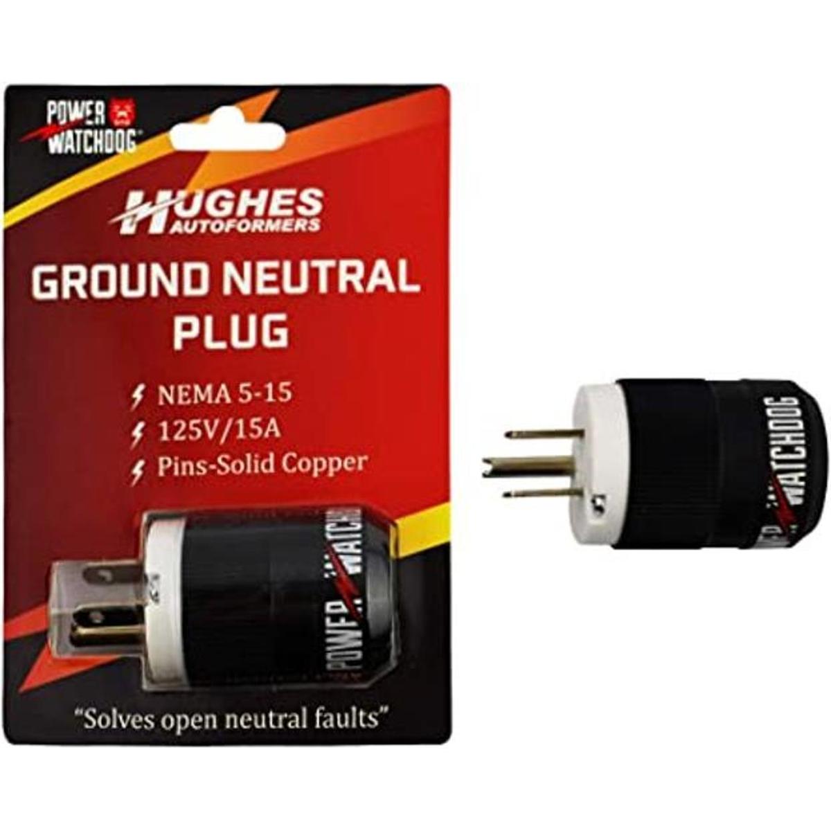 Hughes Autoformers Enchufe neutro de tierra