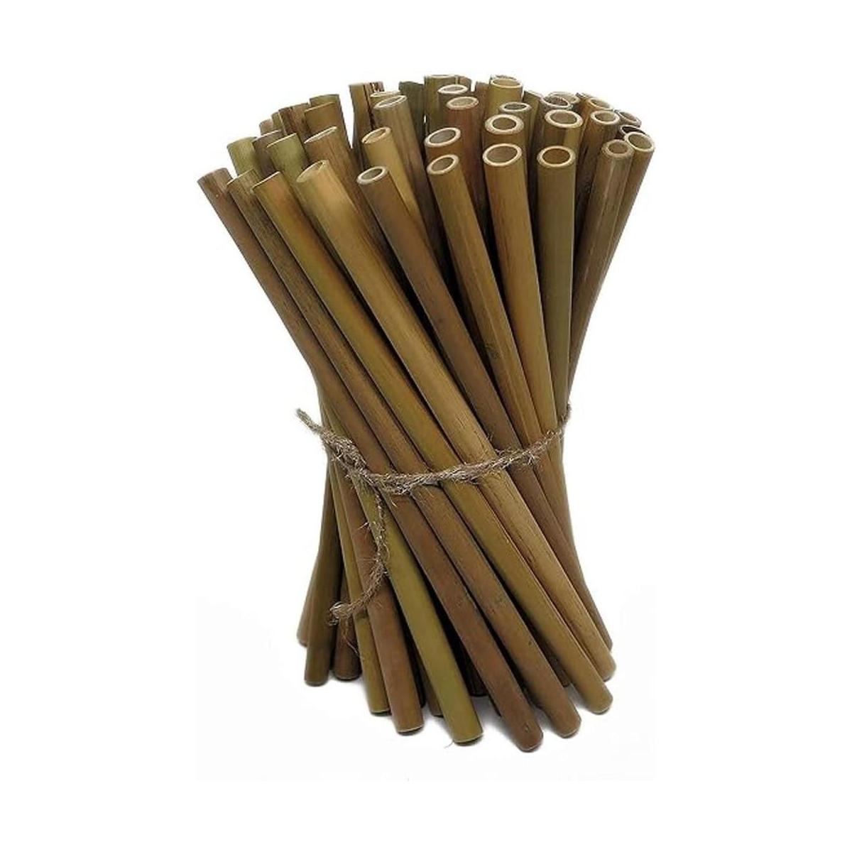IA Crafts Palos de bambú pajitas de bambú estacas de