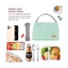 ILOME Bolsa de almuerzo térmica térmica para el almuerzo_4