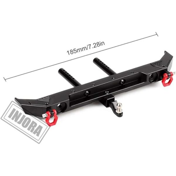 INJORA RC Parachoques trasero de metal Accesorios RC para_2
