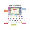 Incraftables Kit de cuentas de cristal de 24 colores 1200_2