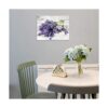 Imágenes de lavanda morada para decoración de pared baño