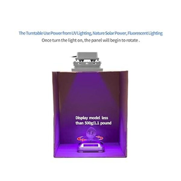 Impresora 3D de resina UV con lámpara de curado placa_3