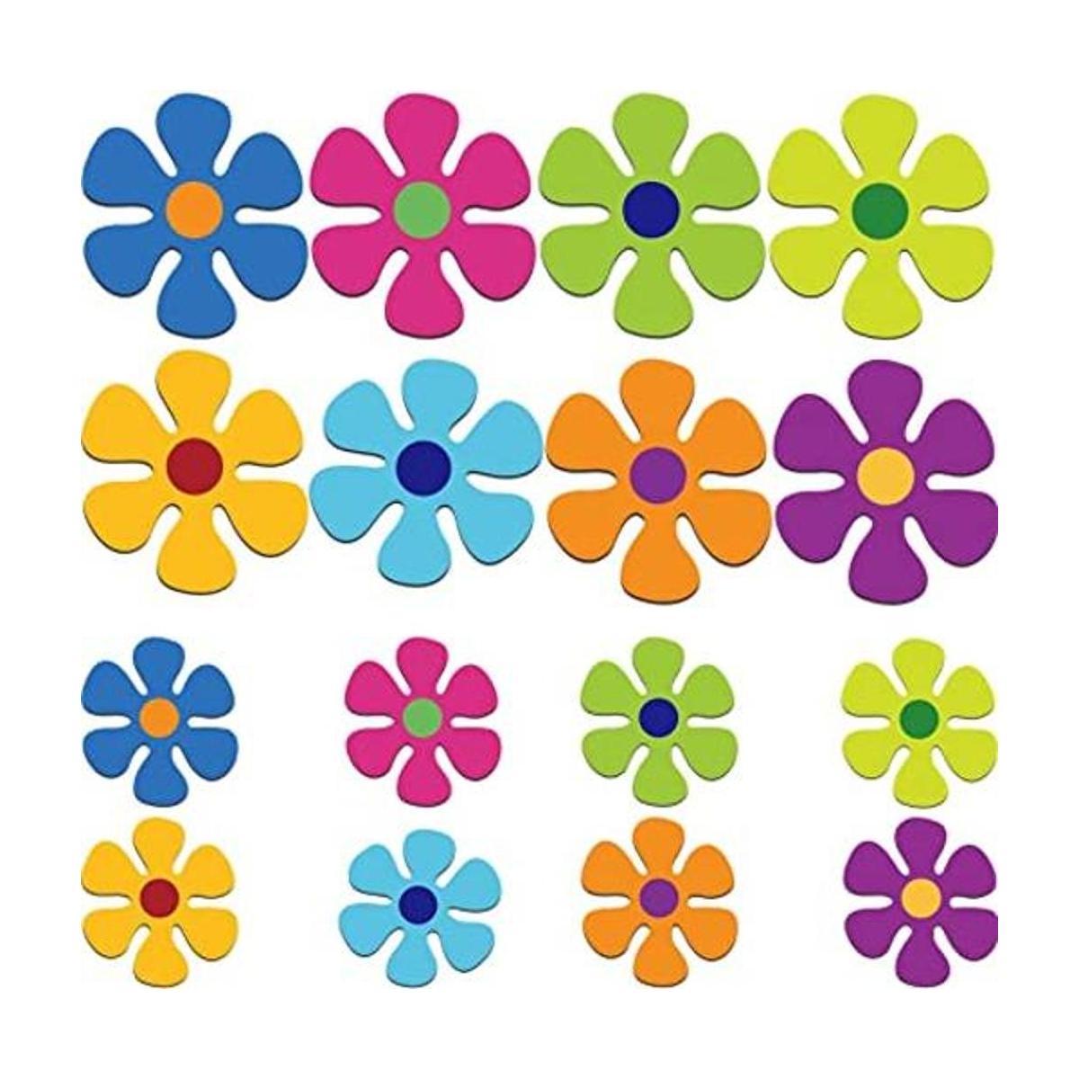 Imán de flores para coche calcomanías magnéticas