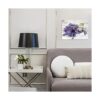 Imágenes de lavanda morada para decoración de pared baño