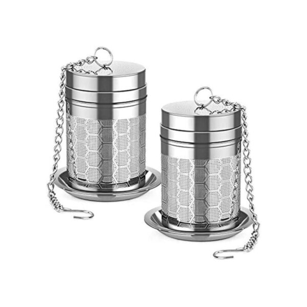 Infusores de té para té suelto paquete de 2 juego de