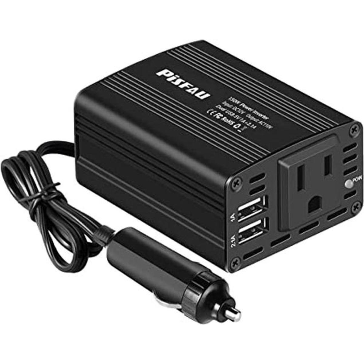 Inversor de corriente de 150 W 12 V CC a 110 V CA
