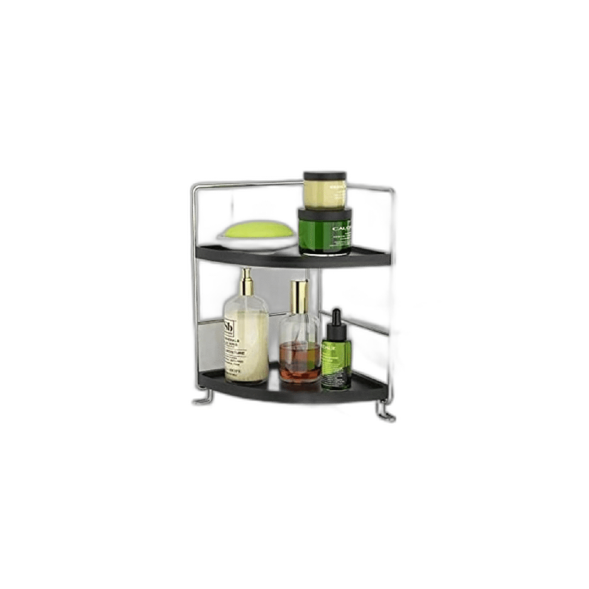 JANUS LiANG Organizador de baño de 2 niveles organizador