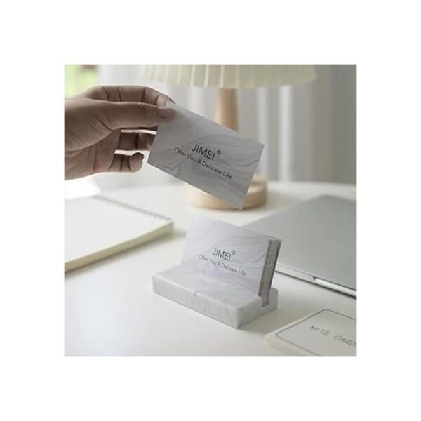JIMEI Portatarjetas de visita para escritorio elegante_5