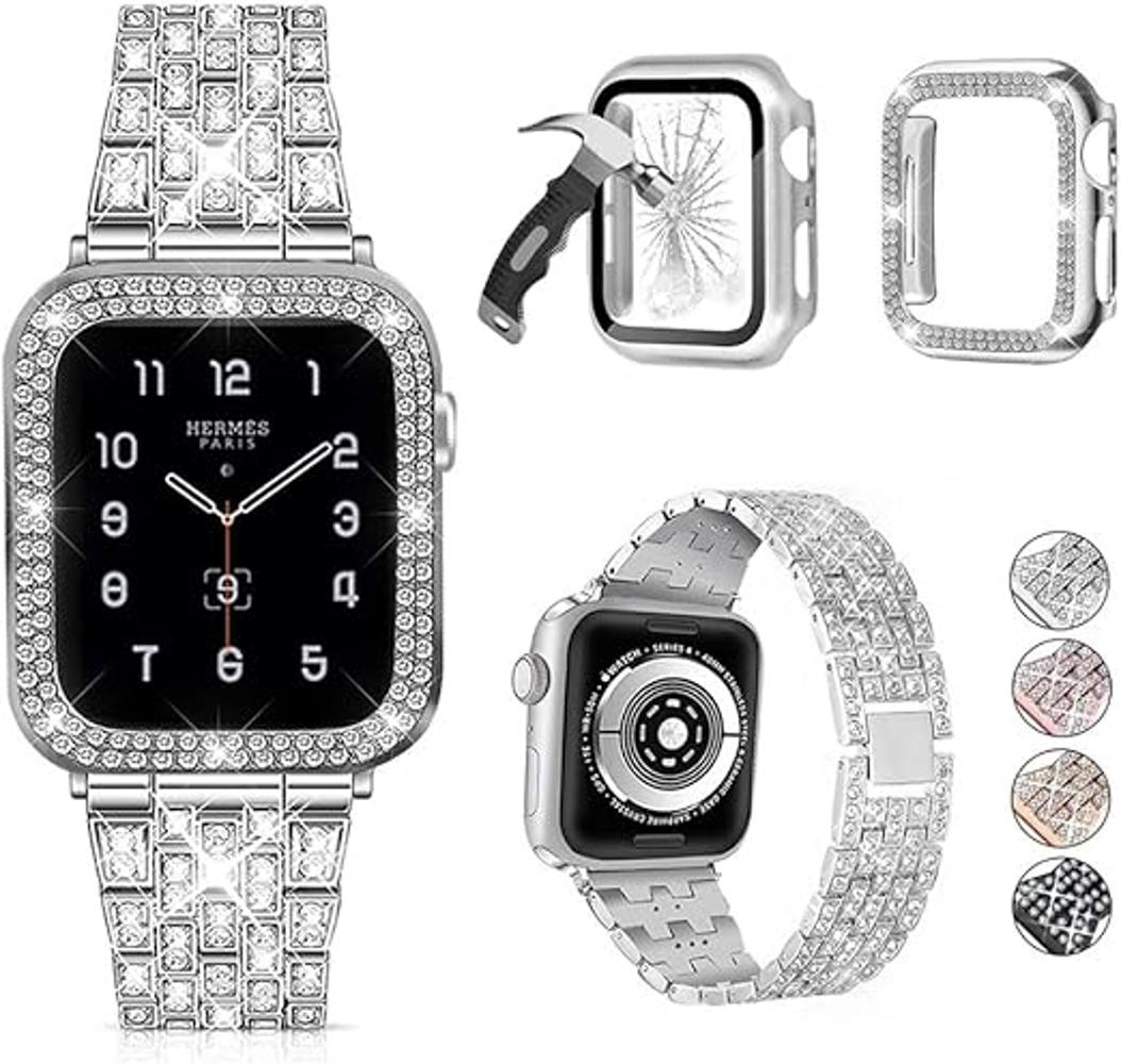 JOHIPI compatible con Apple Watch de 1.496 pulgadas 1.575