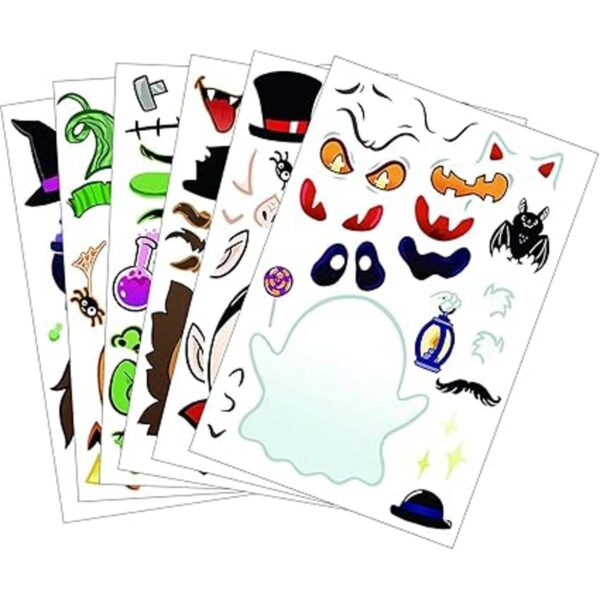 JOYIN 36 hojas de calcomanías para crear una cara que_4