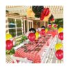 JOYYPOP Globos de látex negro rojo amarillo con globos de_5