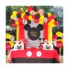 JOYYPOP Globos de látex negro rojo amarillo con globos de_2
