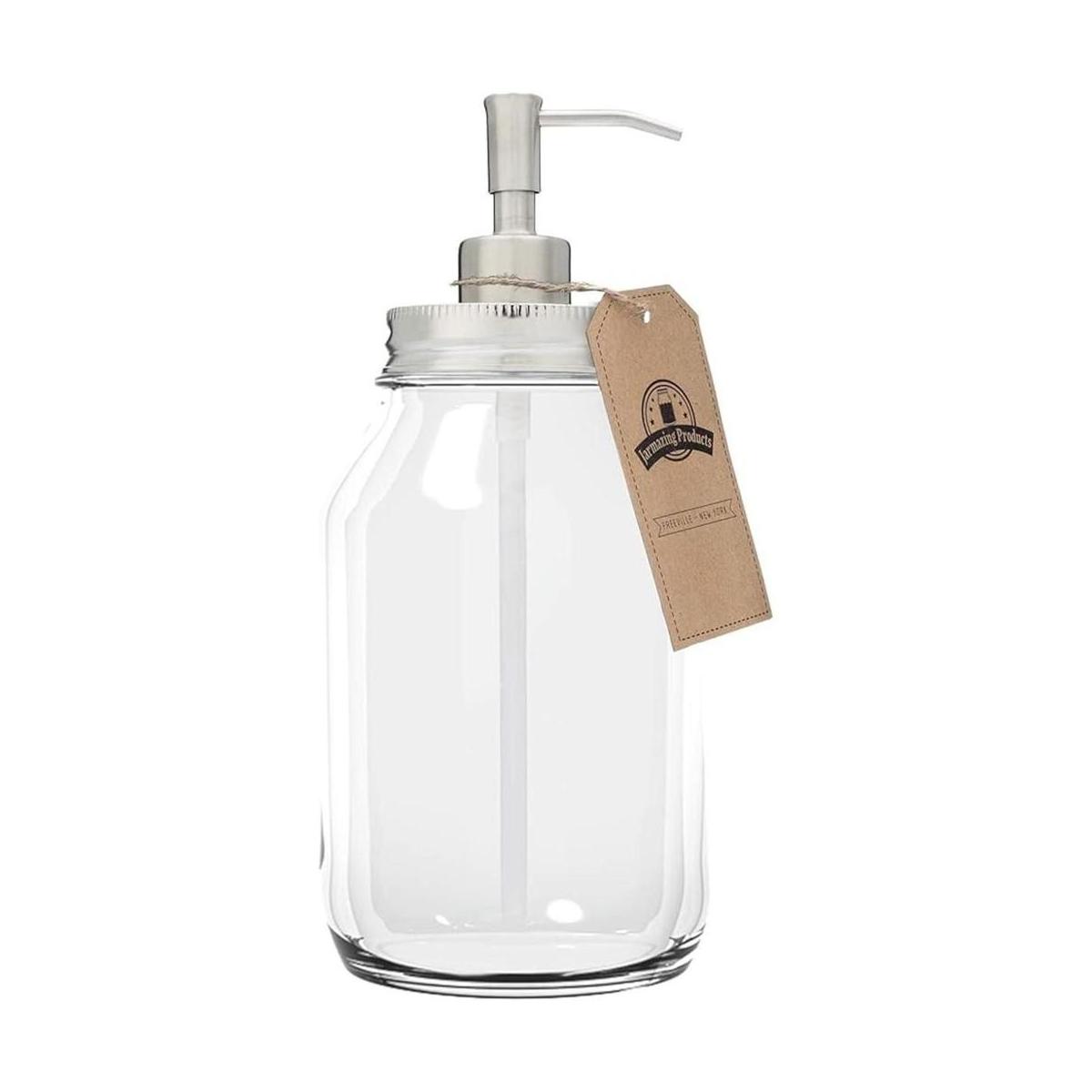 Jarmazing Products Dispensador de jabón de acero