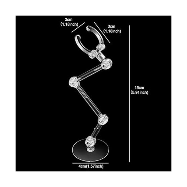 Jetec 12 piezas de soporte para figuras de acción soporte_2