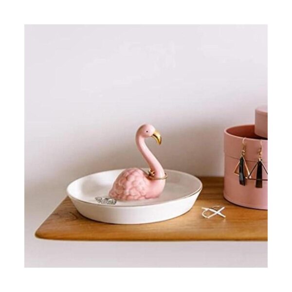 Mono Living Soporte para anillos de flamenco decoración_1