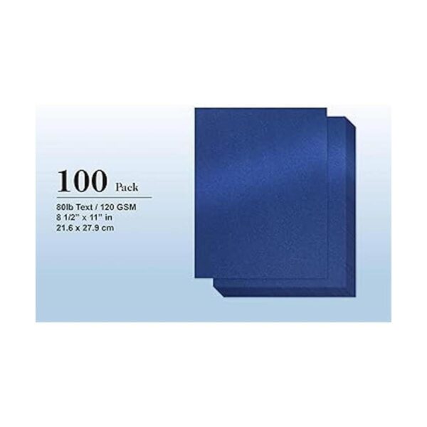 Papel brillante azul marino paquete de 100 papeles_4