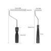 Kit de herramientas de rodillo de fibra de vidrio HNBun_4