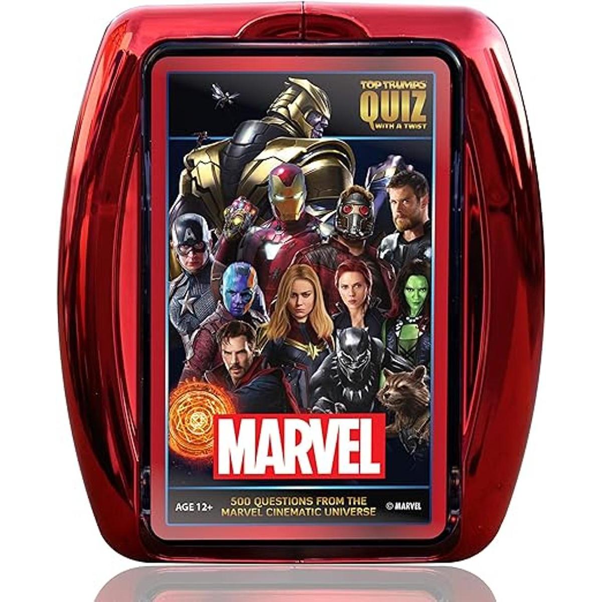 Marvel Cinematic Universe Top Trumps Quiz Game