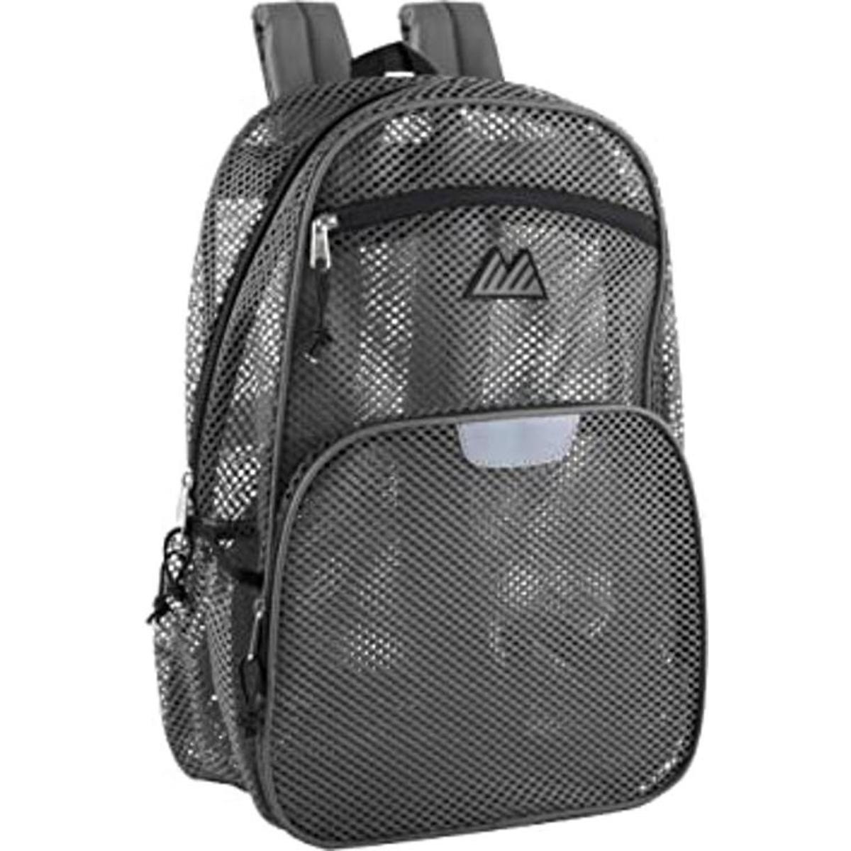 Mochilas plegables de malla para adultos escuela playa
